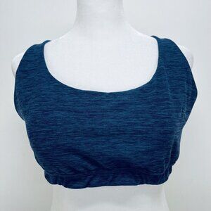 Victorias Secret Sports Bra Size XL Women’s Lightly Lined Logo Blue